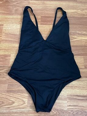TAVIK One Piece Black Swimsuit Size M